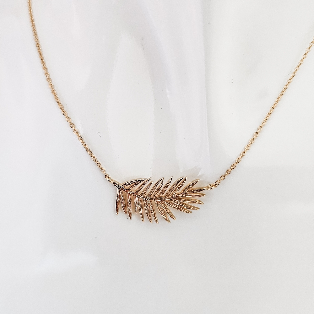 Gorjana palm necklace